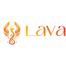 Lava Restaurant logo.
